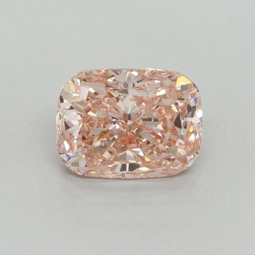 2.01 Ct. Fancy Intense Pink Cushion Lab Grown Diamond