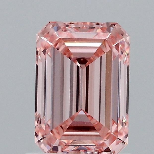 1.31 Ct. Fancy Vivid Pink Emerald Lab Grown Diamond