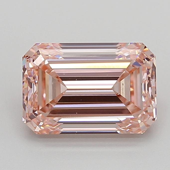 3.00 Ct. Fancy Intense  Pink Emerald Lab Grown Diamond