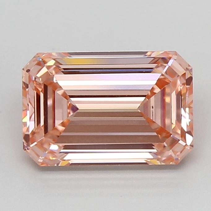 3.03 Ct. Fancy Intense  Pink Emerald Lab Grown Diamond