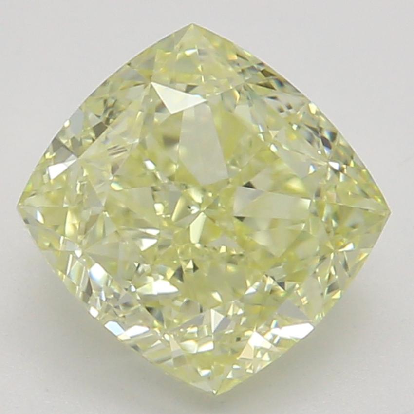 1.12 Ct. Fancy Yellow Cushion Diamond