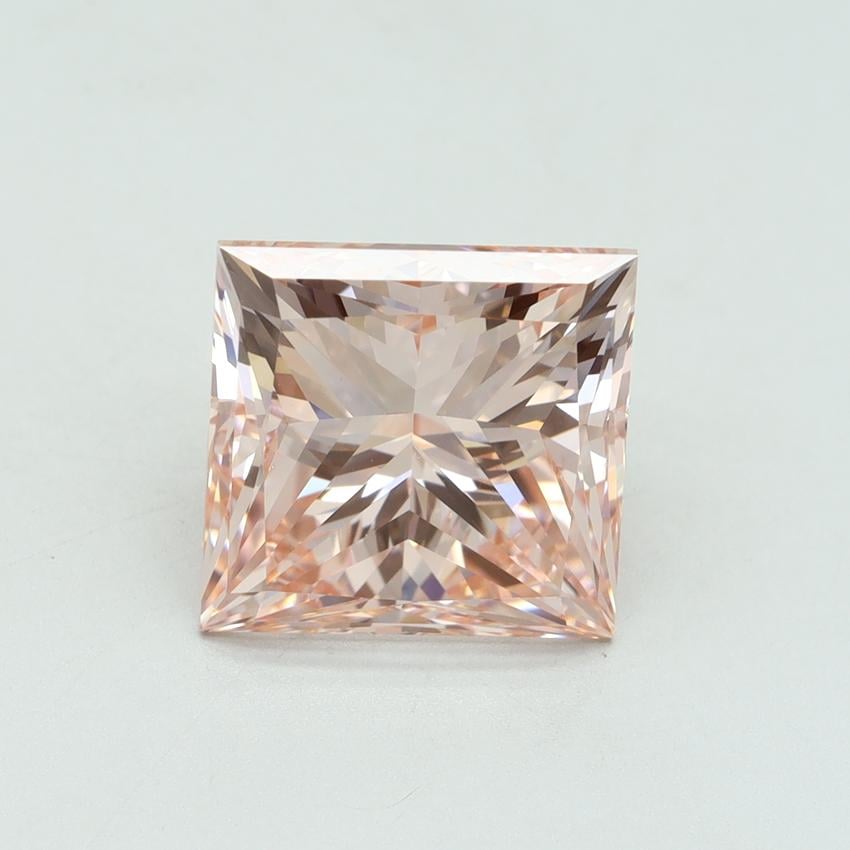 5.01 Ct. Fancy Intense Pink Princess Lab Grown Diamond