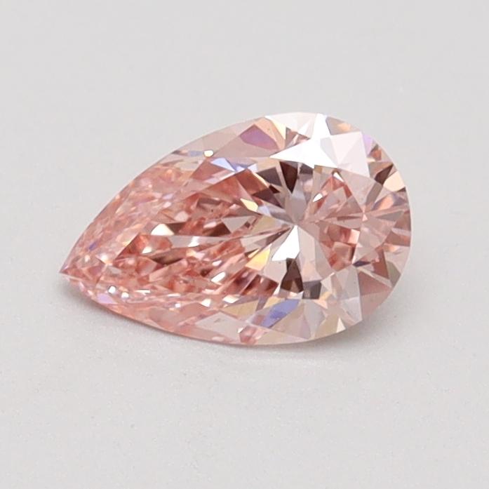 0.51 Ct. Fancy Intense Pink Pear Lab Grown Diamond
