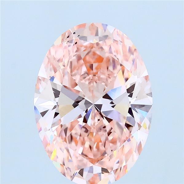 2.01 Ct. Fancy Pink Oval Lab Grown Diamond