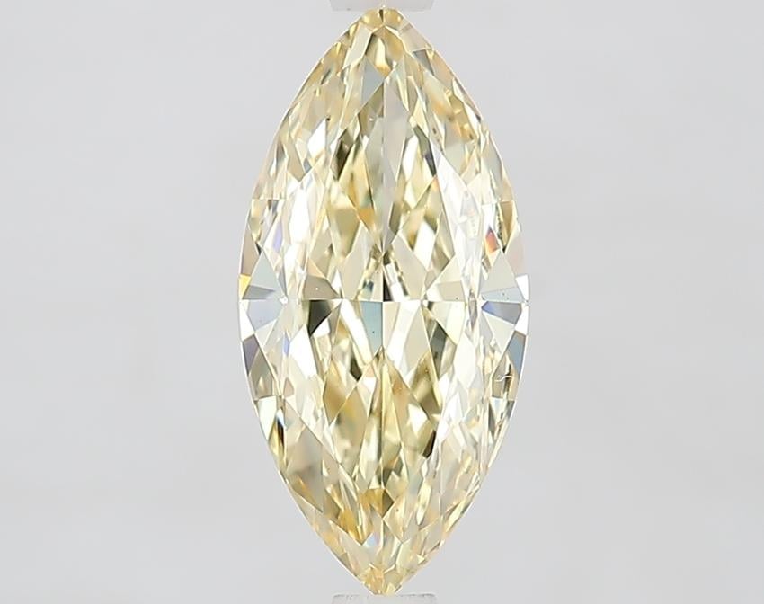 2.08 Ct. Fancy Yellow Marquise Lab Grown Diamond