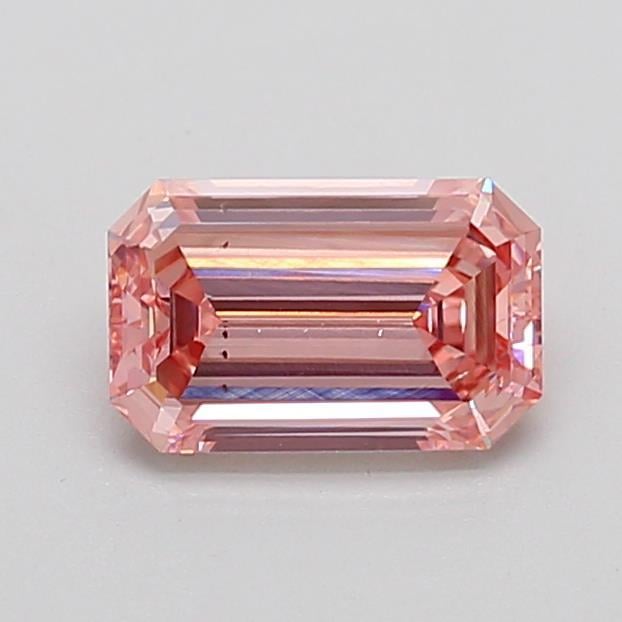 1.24 Ct. Fancy Intense  Pink Emerald Lab Grown Diamond