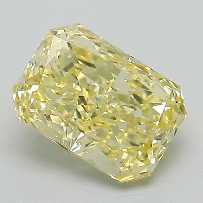 1.30 Ct. Fancy Intense Yellow Radiant Lab Grown Diamond