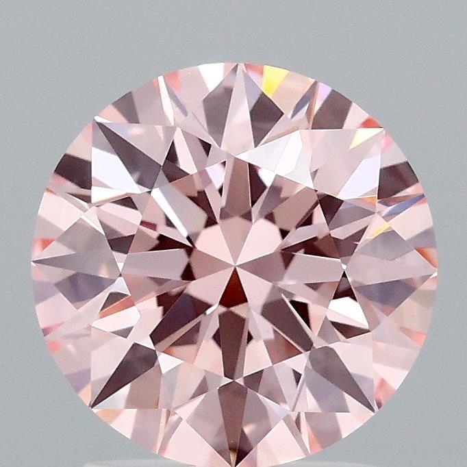 1.98 Ct. Fancy Intense Pink Round Lab Grown Diamond
