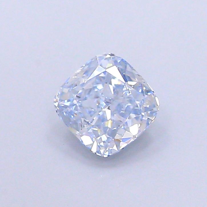 1.04 Ct. Fancy Blue Light Cushion Lab Grown Diamond
