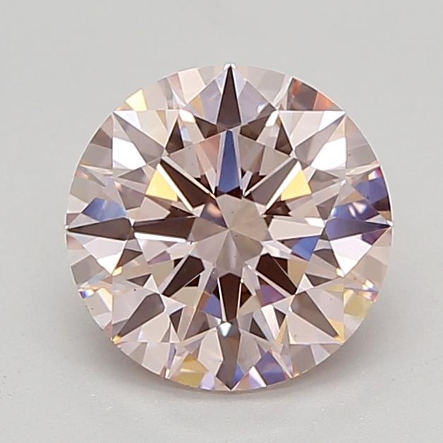 2.41 Ct. Fancy  Pink Round Lab Grown Diamond