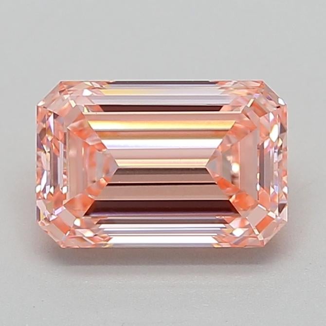 2.07 Ct. Fancy Intense  Pink Emerald Lab Grown Diamond