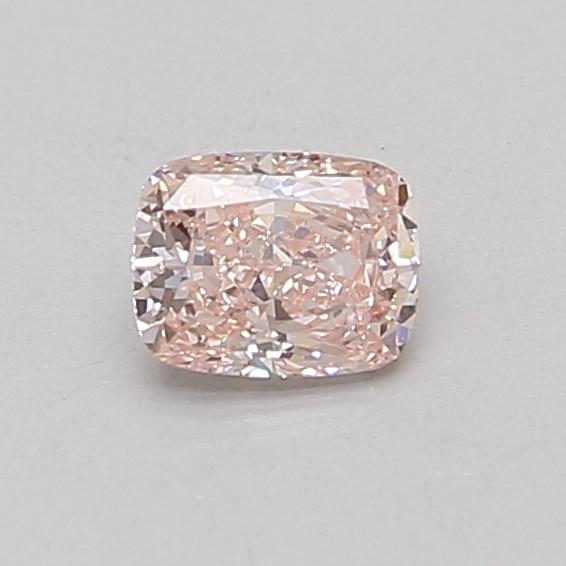 0.54 Ct. Fancy Intense Pink Cushion Lab Grown Diamond