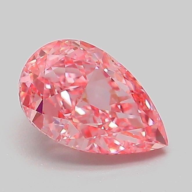 1.04 Ct. Fancy Vivid Pink Pear Lab Grown Diamond