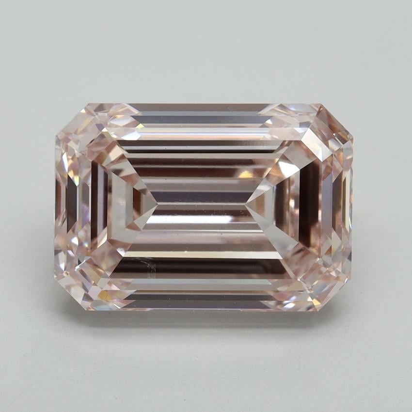 8.37 Ct. Fancy Pink Emerald Lab Grown Diamond