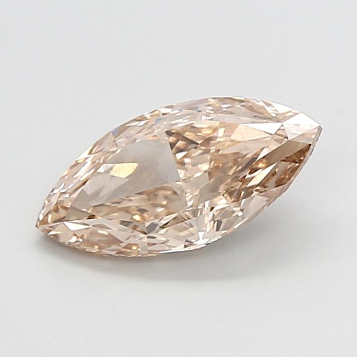 2.54 Ct. Fancy Light Brown Marquise Lab Grown Diamond