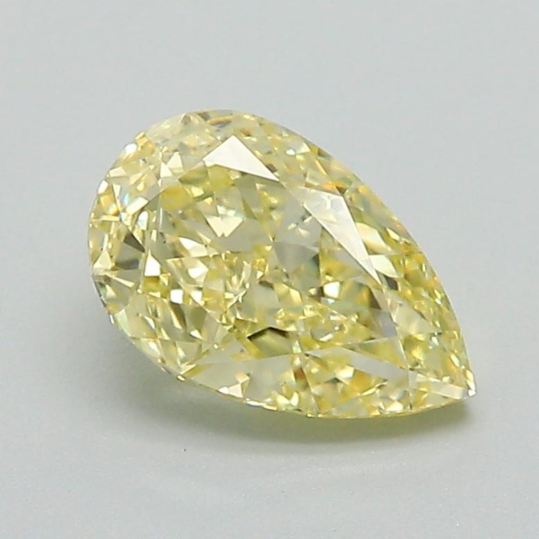 1.31 Ct. Fancy Intense Yellow Pear Lab Grown Diamond
