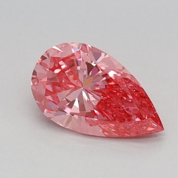 0.41 Ct. Fancy Vivid Pink Pear Lab Grown Diamond
