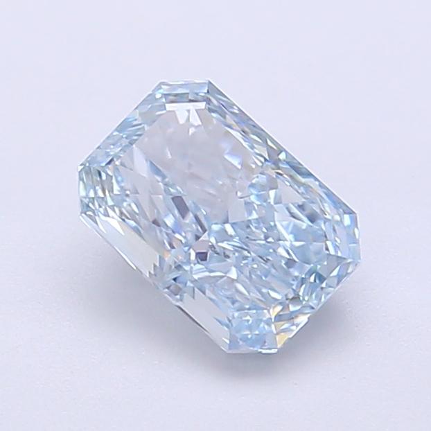 1.00 Ct. Fancy Vivid Blue Radiant Lab Grown Diamond