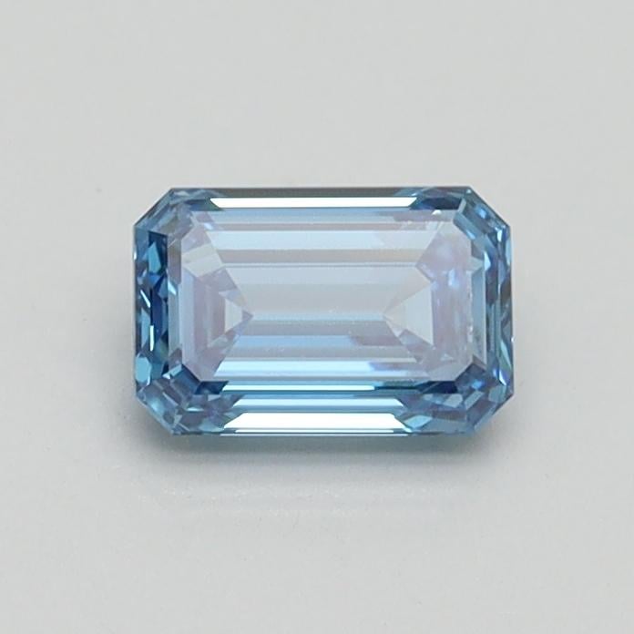 0.50 Ct. Fancy Vivid Blue Emerald Lab Grown Diamond