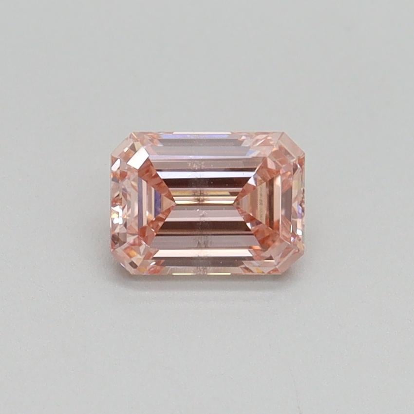0.51 Ct. Fancy Intense Pink Emerald Lab Grown Diamond