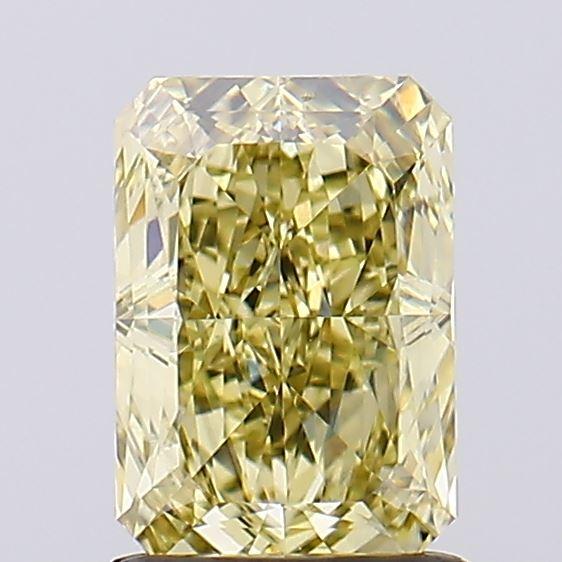 1.53 Ct. Fancy Intense Yellow Radiant Lab Grown Diamond