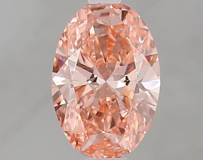 1.32 Ct. Fancy Vivid Pink Oval Lab Grown Diamond