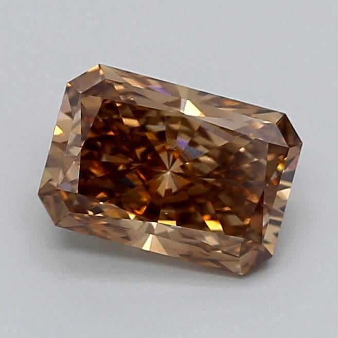 2.02 Ct. Fancy Light  Brown Radiant Lab Grown Diamond