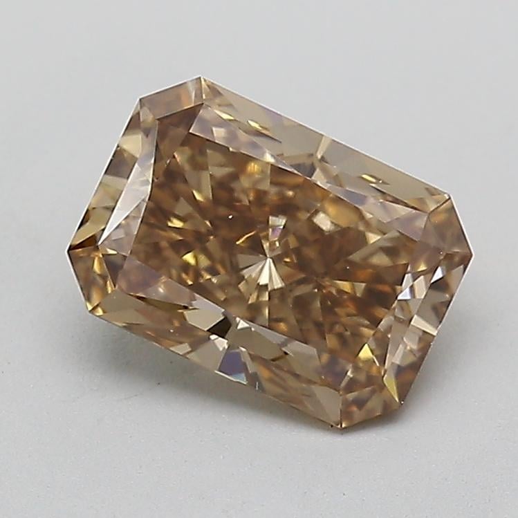 1.48 Ct. Fancy  Brown Radiant Lab Grown Diamond