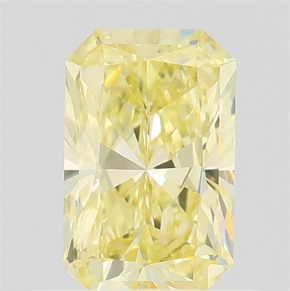 0.54 Ct. Fancy Yellow Radiant Lab Grown Diamond