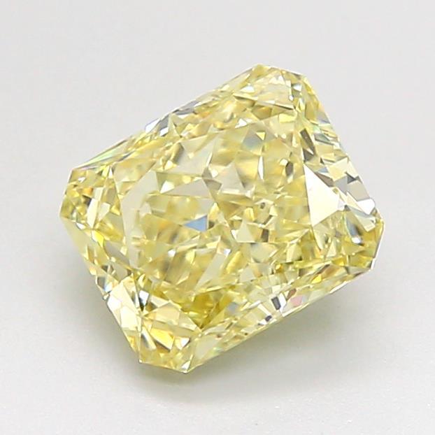 1.50 Ct. Fancy Yellow Radiant Lab Grown Diamond