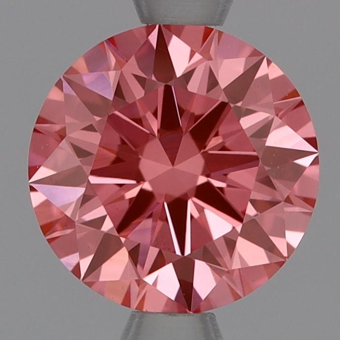 1.07 Ct. Fancy Vivid Pink Round Lab Grown Diamond