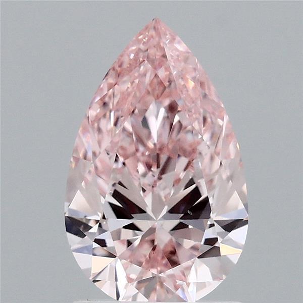 1.47 Ct. Fancy Intense Pink Pear Lab Grown Diamond