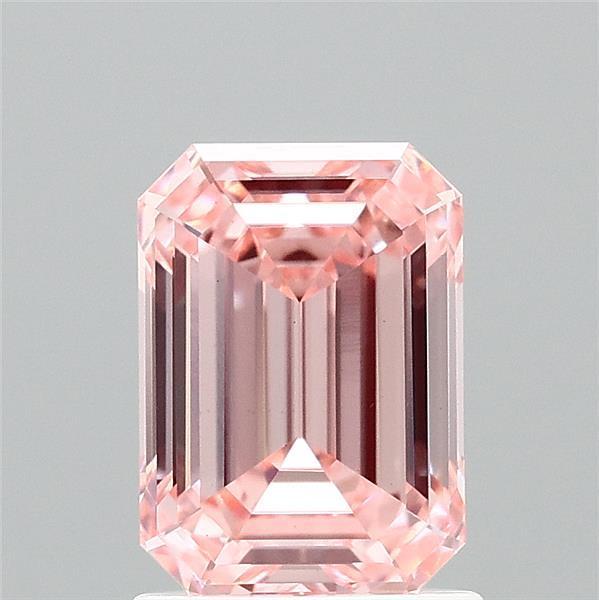 1.50 Ct. Fancy Vivid Pink Emerald Lab Grown Diamond