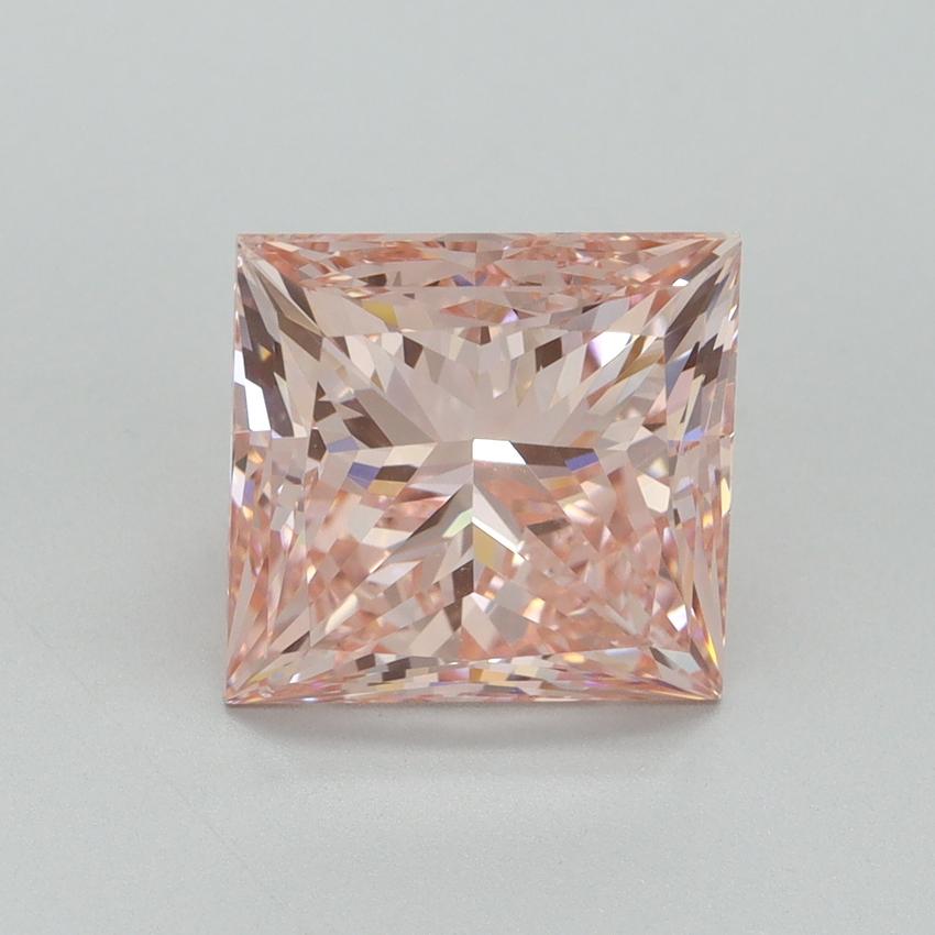 4.51 Ct. Fancy Intense Pink Princess Lab Grown Diamond