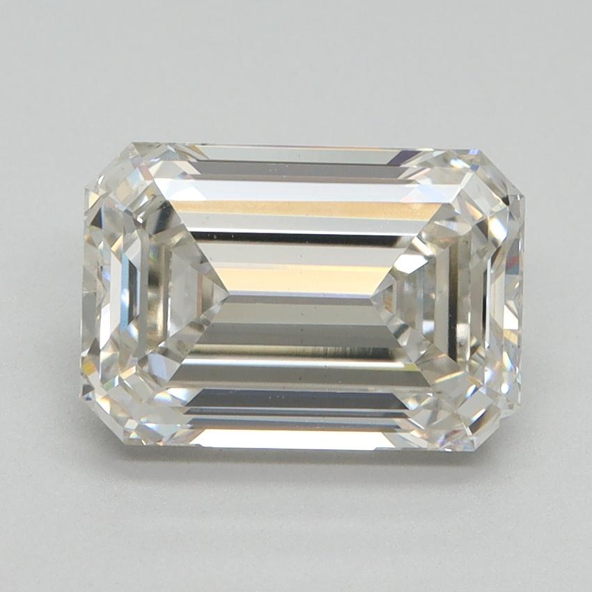 3.07 Ct. Fancy Vivid Green Emerald Lab Grown Diamond