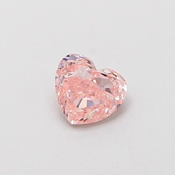 0.27 Ct. Fancy Light  Pink Heart Lab Grown Diamond