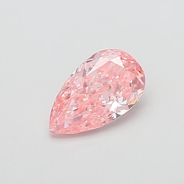 1.19 Ct. Fancy Intense  Pink Pear Lab Grown Diamond