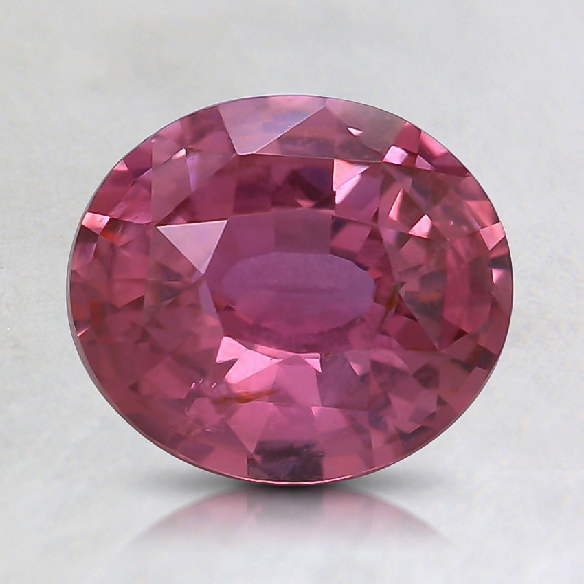 7.8x6.8mm Pink Oval Sapphire