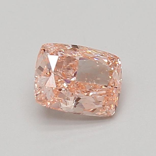 0.83 Ct. Fancy Vivid Pink Cushion Lab Grown Diamond