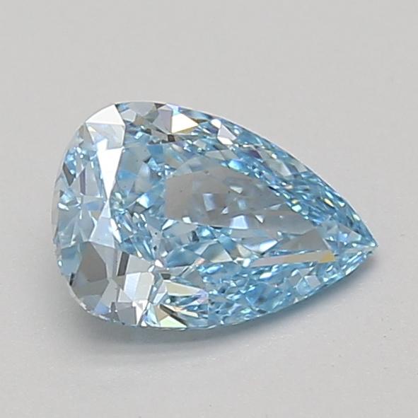 1.05 Ct. Fancy Vivid Blue Pear Lab Grown Diamond