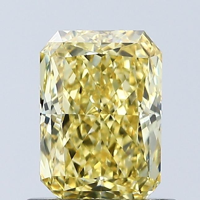 1.02 Ct. Fancy Vivid Yellow Radiant Lab Grown Diamond