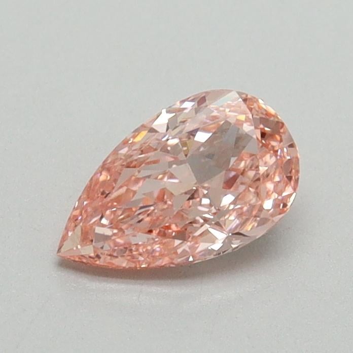 0.56 Ct. Fancy Vivid Pink Pear Lab Grown Diamond