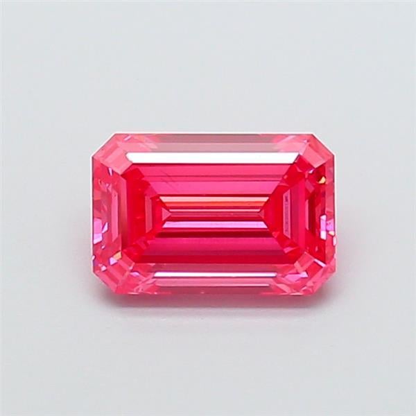 2.01 Ct. Fancy Vivid  Pink Emerald Lab Grown Diamond