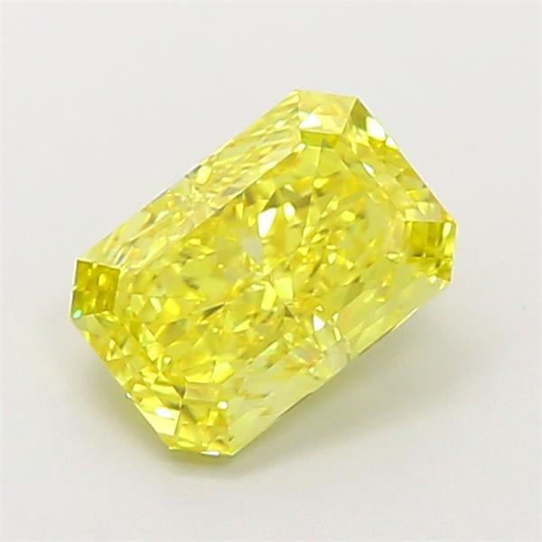 1.32 Ct. Fancy Intense Yellow Radiant Lab Grown Diamond