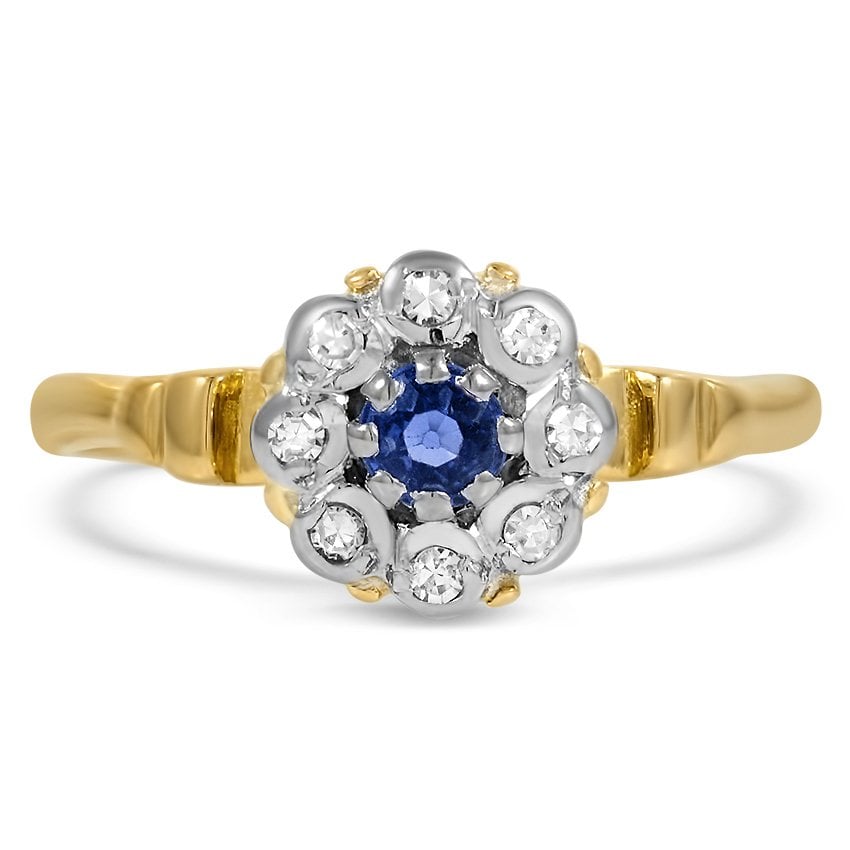 Victorian Sapphire Vintage Ring