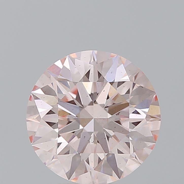 3.03 Ct. Fancy Intense Pink Round Lab Grown Diamond