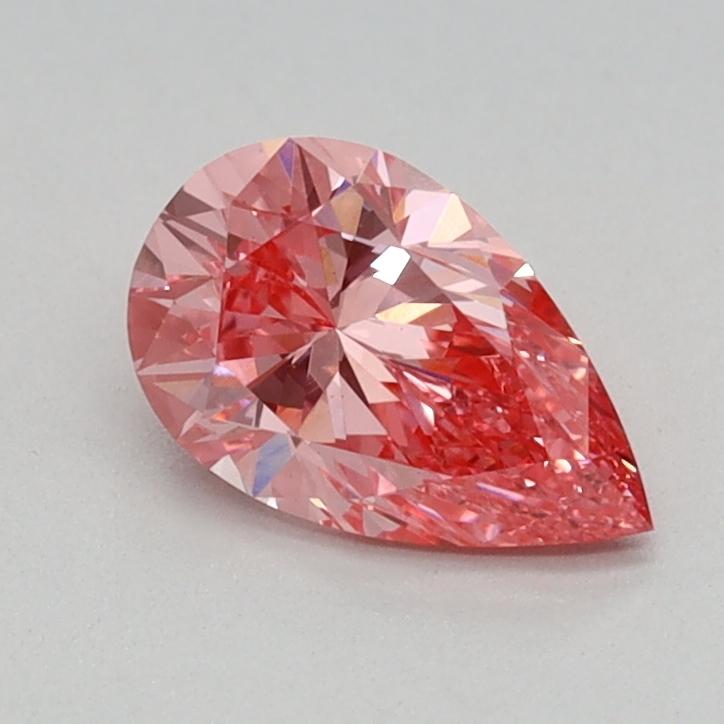0.53 Ct. Fancy Vivid Pink Pear Lab Grown Diamond