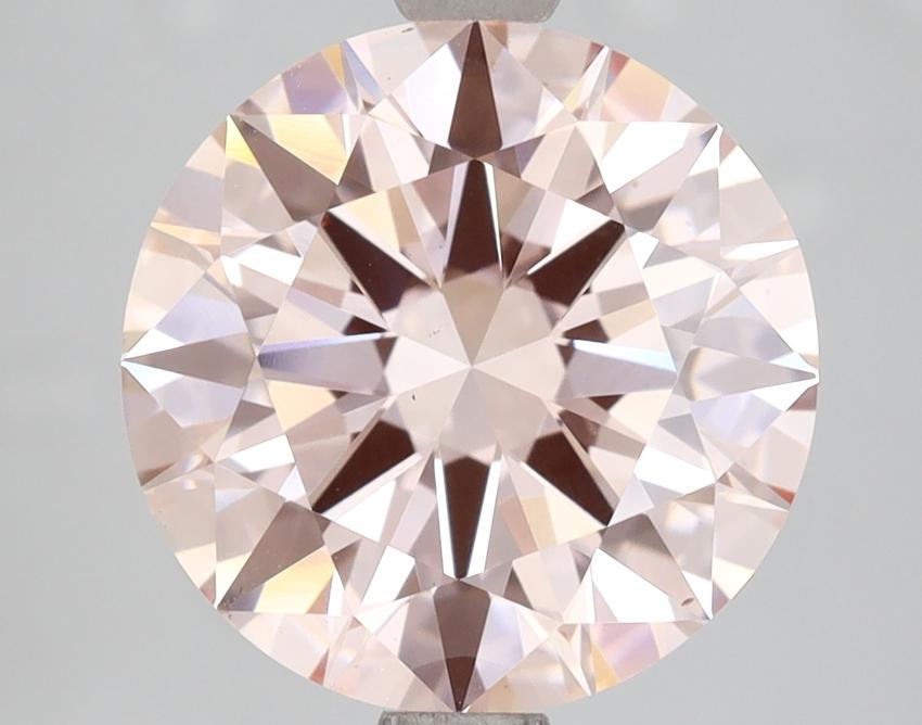 3.52 Ct. Fancy Intense Pink Round Lab Grown Diamond