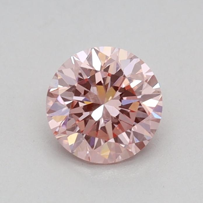 0.43 Ct. Fancy Intense Pink Round Lab Grown Diamond