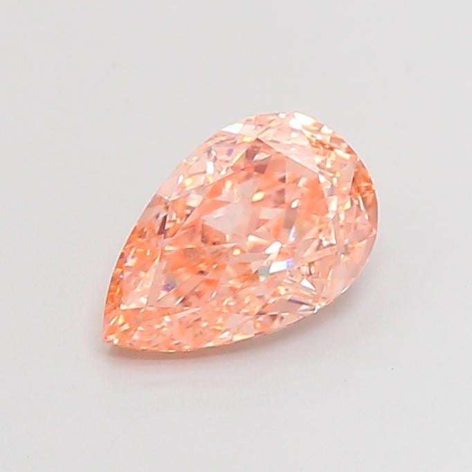 1.52 Ct. Fancy Intense Brownish Orange Pear Lab Grown Diamond